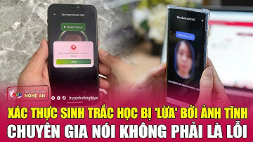 Xác thực sinh trắc học bị 