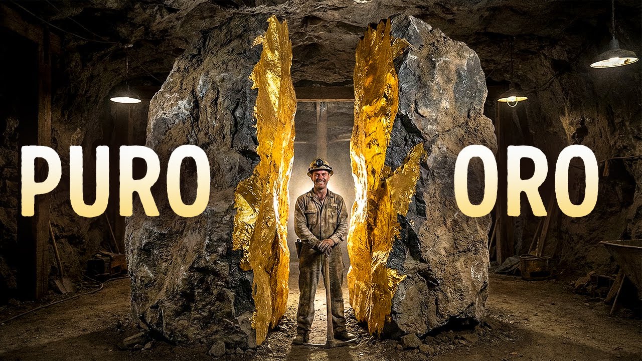 El pepita de oro más grande del mundo encontrado en Australia (¡Es realmente enorme!)