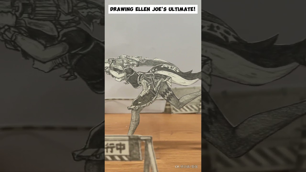 Drawing Ellen Joe's ultimate! | Zenless Zone Zero