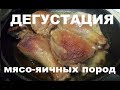 Три мясо-яичные породы кур. Чьё мясо вкуснее?