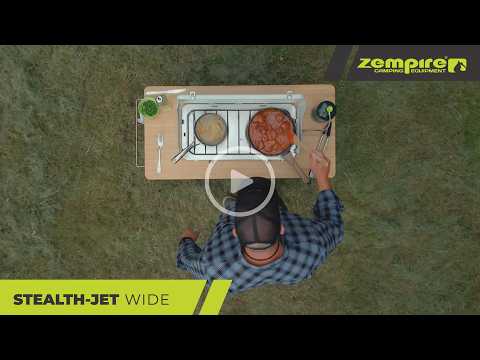 Zempire Stealth-Jet Wide Camp Stove