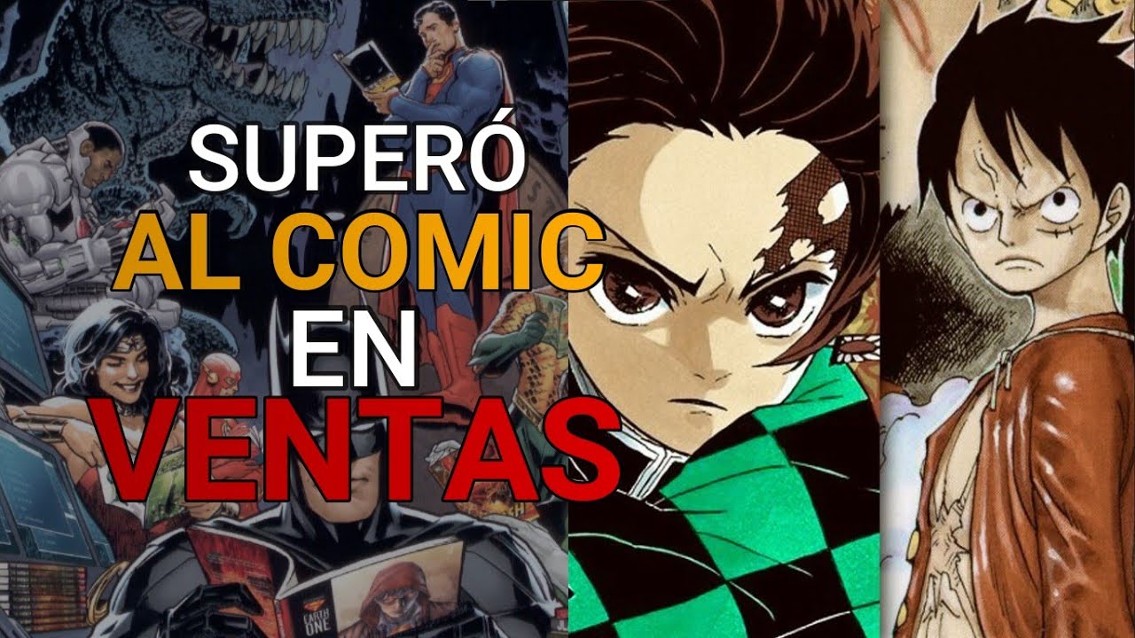 Por qué el Manga Está Ganando en Ventas al Comic