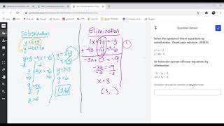 Unit 3 Solving Systems of Equations Summative Assessment Corrections