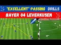  excellent passing drills  bayer 04 leverkusen