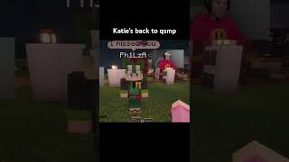 Katie is back! 😁 #katieb #qsmp