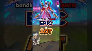 Bandingin skin martis epic vs aot levi #MLBBCreator #MLBBNinja