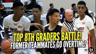 Emoni Bates vs Ty Rodgers! Top Middle Schoolers! Former Teammates Go To Overtime! Full Highlights!