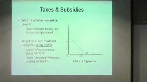 NEIU ECON Lecture Series 6 (Part 3): Taxes on Buyers