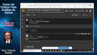 Aula 06 - 01 - Funções Lambda, Map, Reduce e Filter