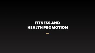 Fitness and Health Promotion (1218)