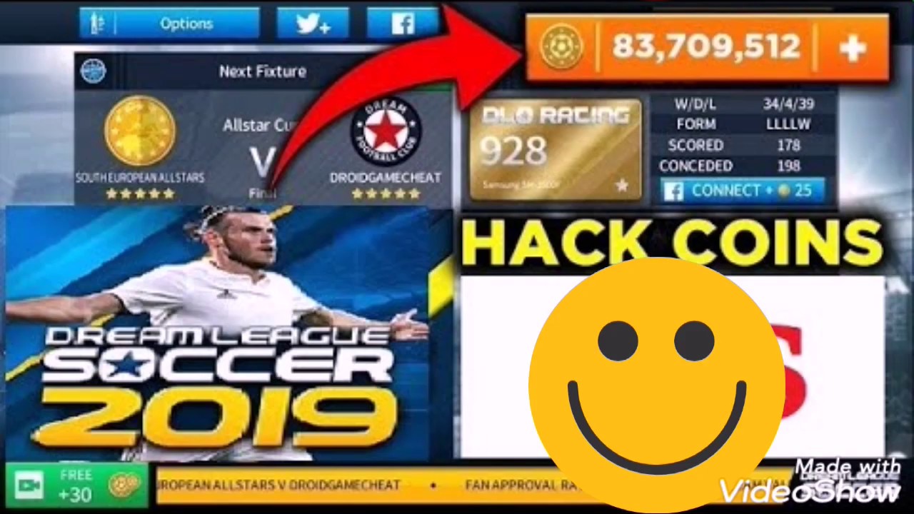 Hack dream league soccer 2019 có cầu thủ nổi tiếng