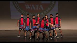 WATA - Telangana Teenmaar (2023) - Mass Gang group ultimate performance in USA