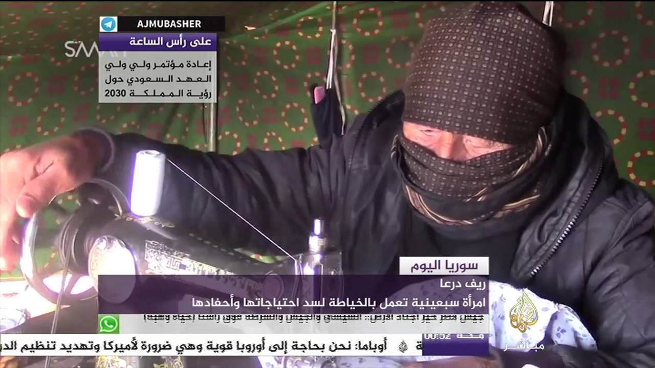 مسنة سورية تروي معاناتها لسد احتياجات أحفادها