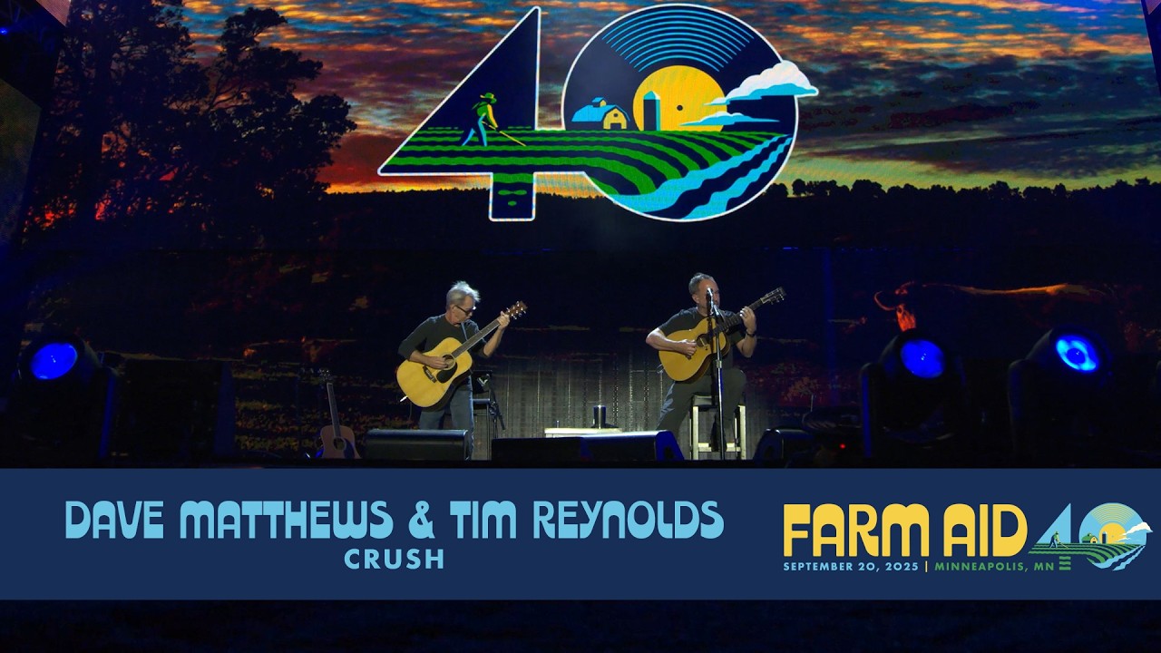 Dave Matthews & Tim Reynolds – Crush (Live at Farm Aid 40) - YouTube