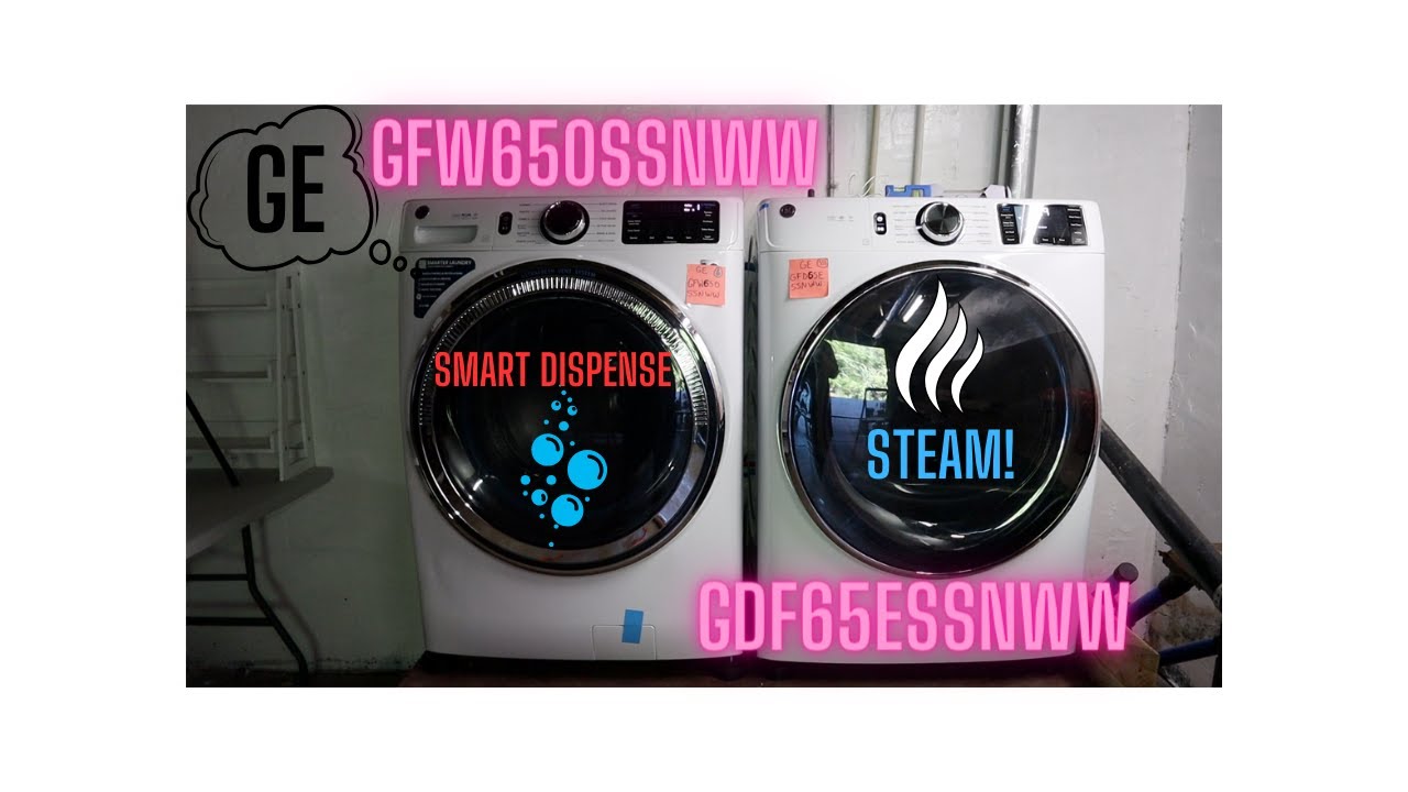 GE GFW650SSNWW & GFD65ESSNWW Full Cycle Performance & Review Of Washer