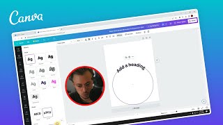 Can you curve words in Canva screenshot 3