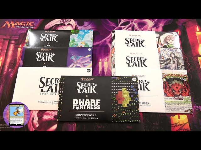 Secret Lair: Back to School Superdrop Unboxing - YouTube