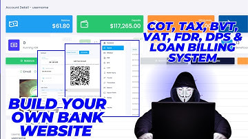 How to Create Online Banking Website | Complete Banking Script Tutorial