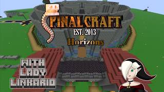 Let's Play Minecraft on Spinalcraft Horizons: Part 15 - The Castle Roof Build Commences [LIVE]