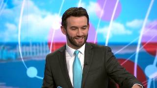 Talking Business from Studio C on BBC World News with Ben Bland