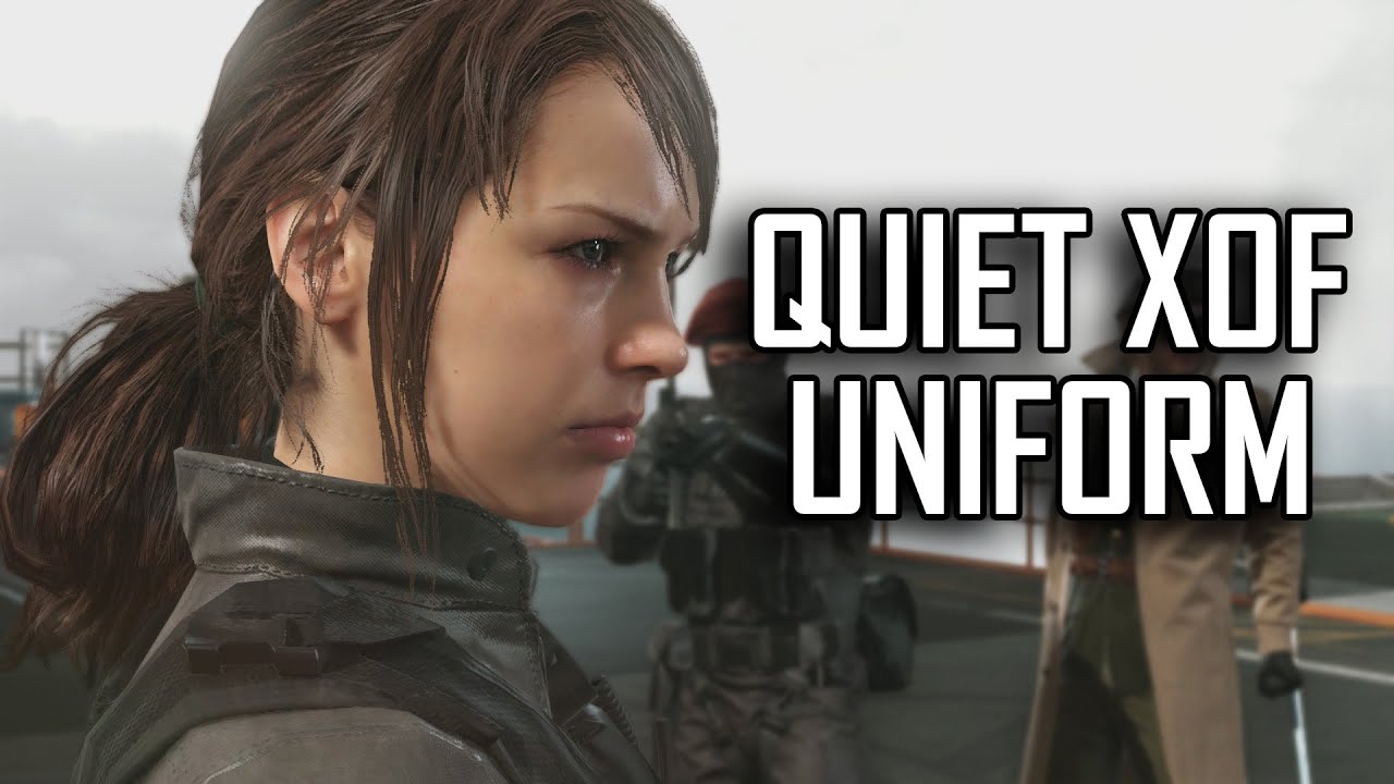 Metal Gear Solid V Quiet Motherbase Cutscene w/ XOF Uniform YouTube