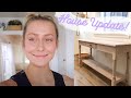 House Update Vlog + DIY white-washed table