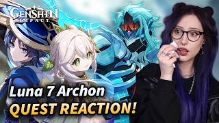 DOTTORE FINALE?!! Nod Krai Archon Quest Act 9 &amp; 10 REACTION | Genshin Impact Luna 7