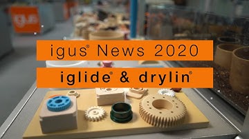 Top 12 dry-tech® new products 2020 - iglide® & drylin®