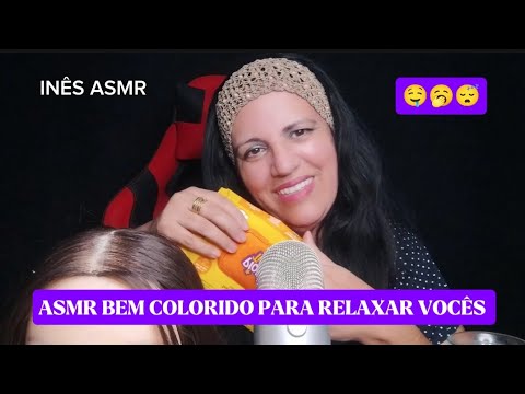 Asmr- colorindo pra Vocês relaxar