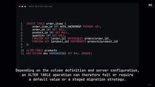 Details 15 .CREATE TABLE and ALTER TABLE  - MySQL for beginners 2026 Update