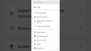 Vivo v40e battery l settings #settings #smartphone #mobile #prosettings #vivophone #shorts #ytshort