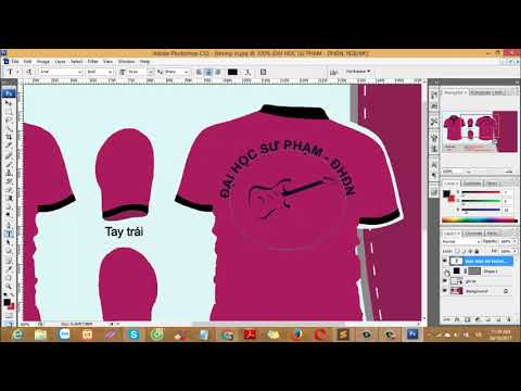 Video Hướng Dẫn Thiết Kế Áo Với Phần Mềm Photoshop - Áo Lớp... - youtube