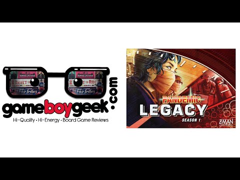 Pandemic Legacy Review (No Spoilers) with the Game Boy Geek