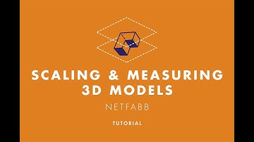 Scaling and Measuring 3D Models in Netfabb