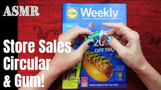 ASMR | Lidl Weekly & Gum Chewing! Light-hearted Whispered Commentary for your Relaxation!