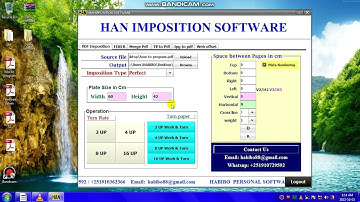 imposition software
