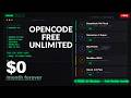 FREE UNLIMITED OPENCODE - 5 FREE AI Models DeepSeek, Nemotron, Big Pickle, MiniMax & Qwen