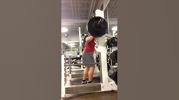 3-4 second pause squats - 255x3