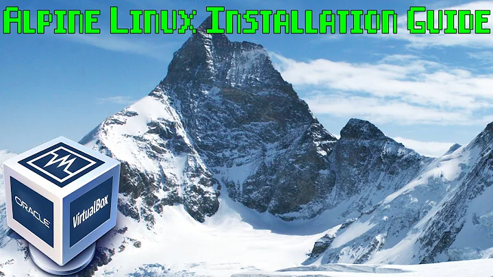 How to Install Alpine Linux In VirtualBox
