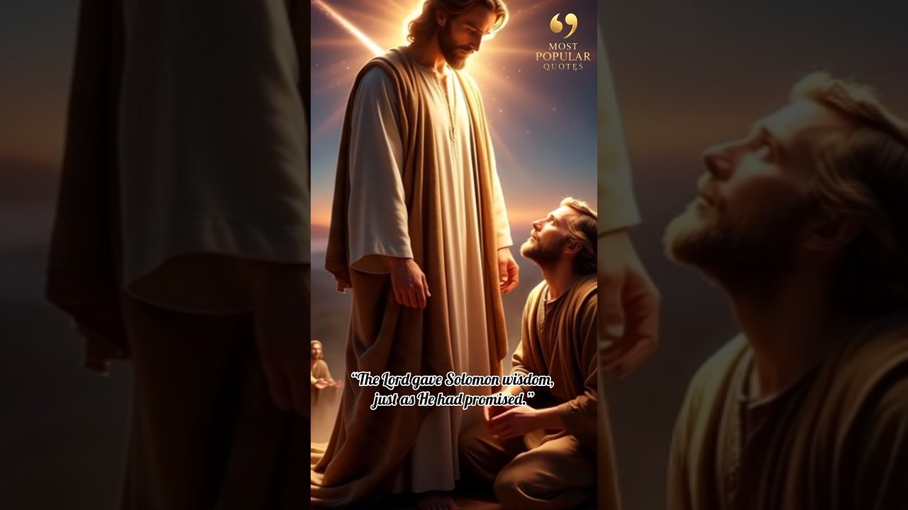 When God Gives Wisdom, Everything Changes.