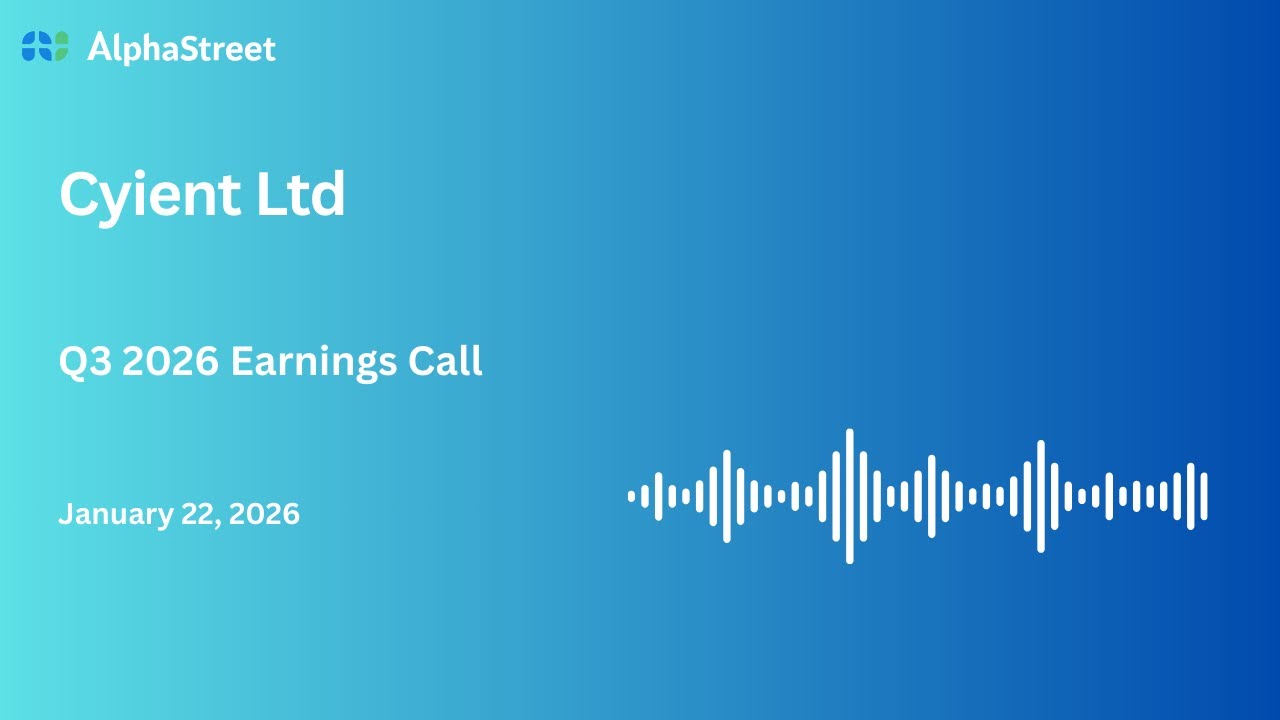 Cyient Ltd Q3 FY2025-26 Earnings Conference Call