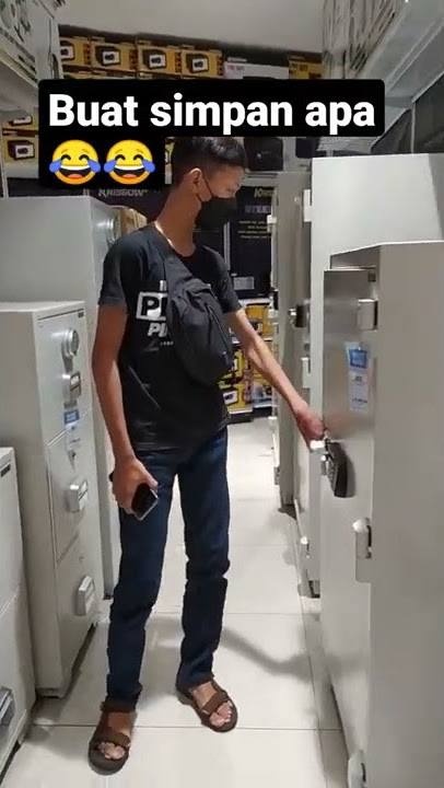 Kalo banyak uang.. beli brankas saja👍😀