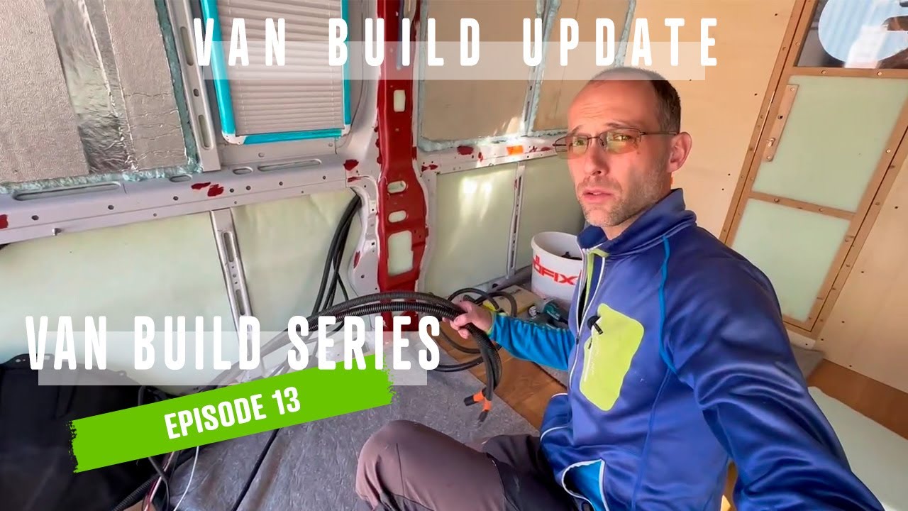 EP13 - Build UPDATE and some wall insulation [ DIY VAN BUILD ] - YouTube