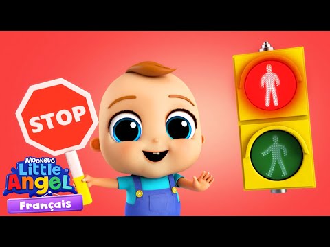 Feu Rouge Ou Feu Vert Dessins Animés Pour Enfants Les Enfants Apprennent Le Français 