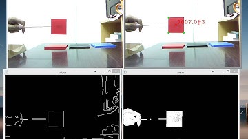 Tracking rectangle obj in OpenCV (contours base)