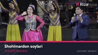 Xurshid Rasulov - Shohimardon soylari (LIVE VIDEO 2021)