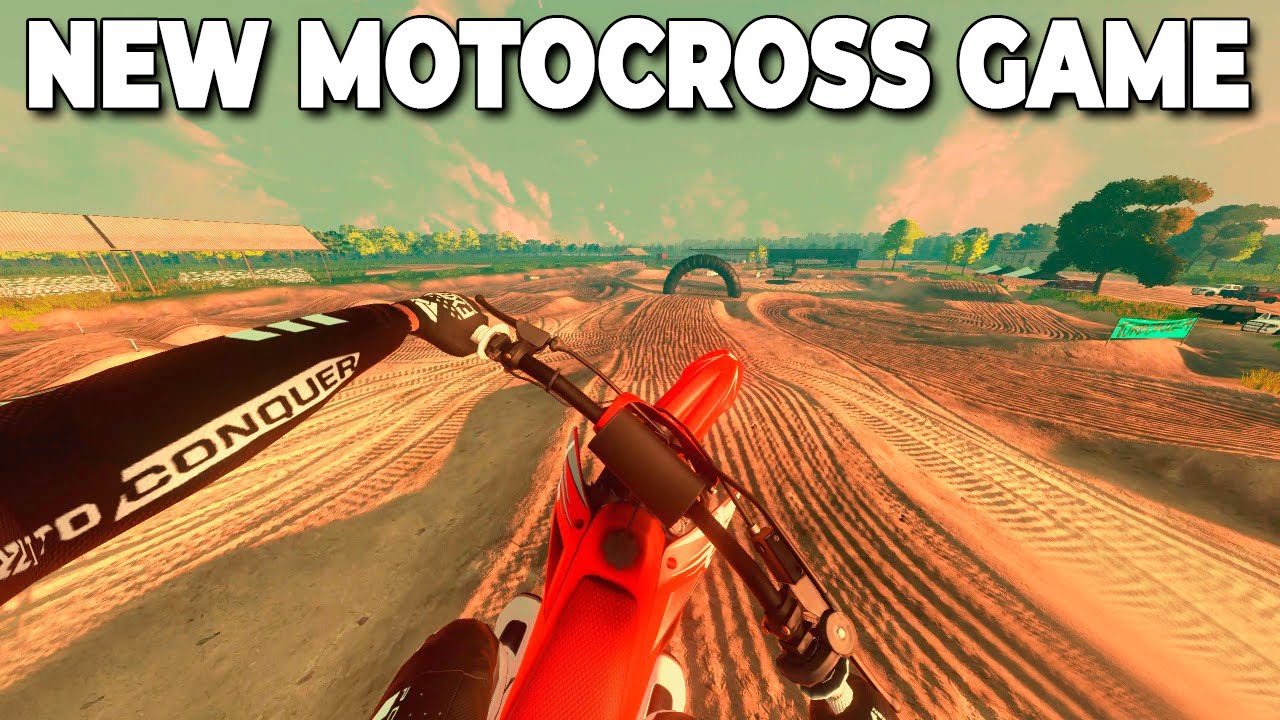 Early Development Gameplay Of New Motocross Game!