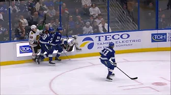 Erik Cernak Interference Penalty Against Teuvo Teravainen