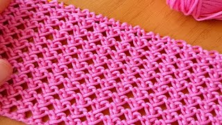 Yapımı çok kolay görüntüsü olay kalp iki şiş örgü modeli knitting Crochet beybi blanket