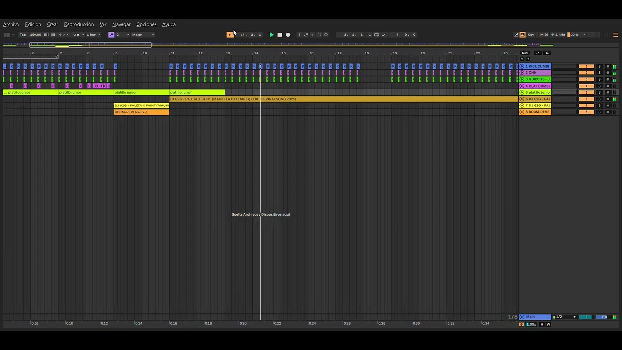 150 - Dj G2g - Paleta X Faint - [RichardEdith - Coro_M!x] - 2026